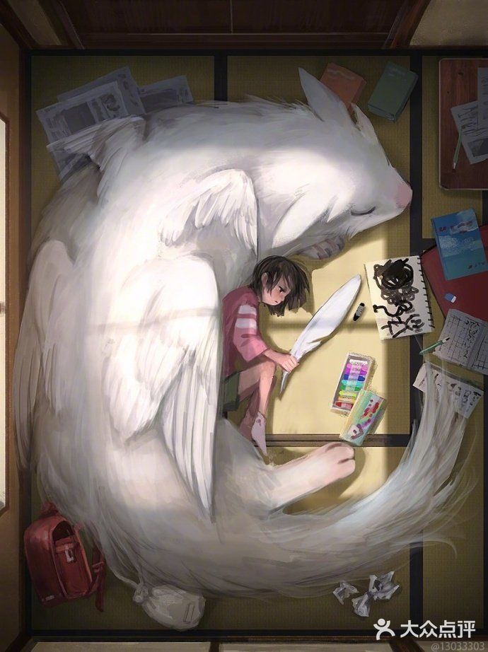 一组动物主题插画作品欣赏🌸🌸