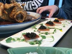 鱼子酱配烤鸭皮-晟永興烤鸭店(五道口店)