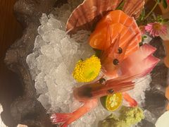 三文鱼刺身-水之惠鲜鱼料理(王府大街店)