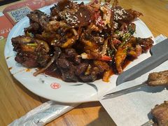 哈尔滨辣炒鸡架-亿牌牌东北烧烤(怀特店)