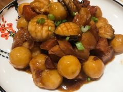 -东来菜馆•手抓海鲜家常菜•海鲜锅贴(鸽子窝店)
