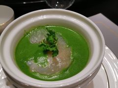菜汁鱼翅-潮隐·东园现代潮菜
