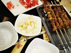烤羊肉串-情忆草原涮肉馆