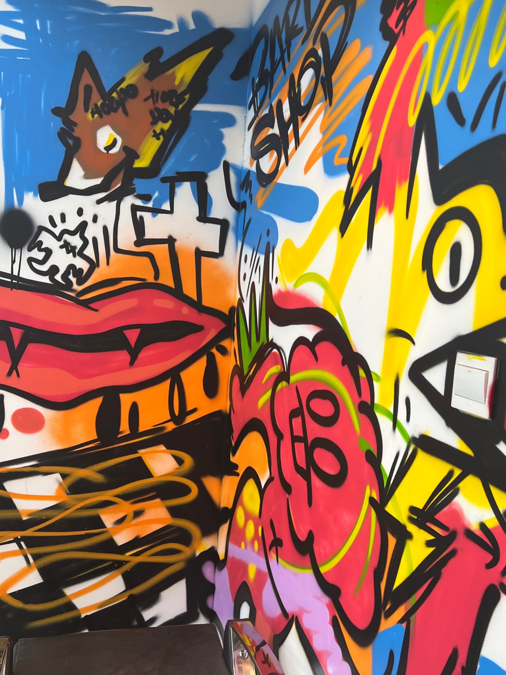 涂鸦艺术理发店💇🏻‍♂️