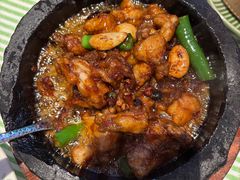 石锅杭椒牛蛙-桂满陇·杭州饭店(清河万象店)