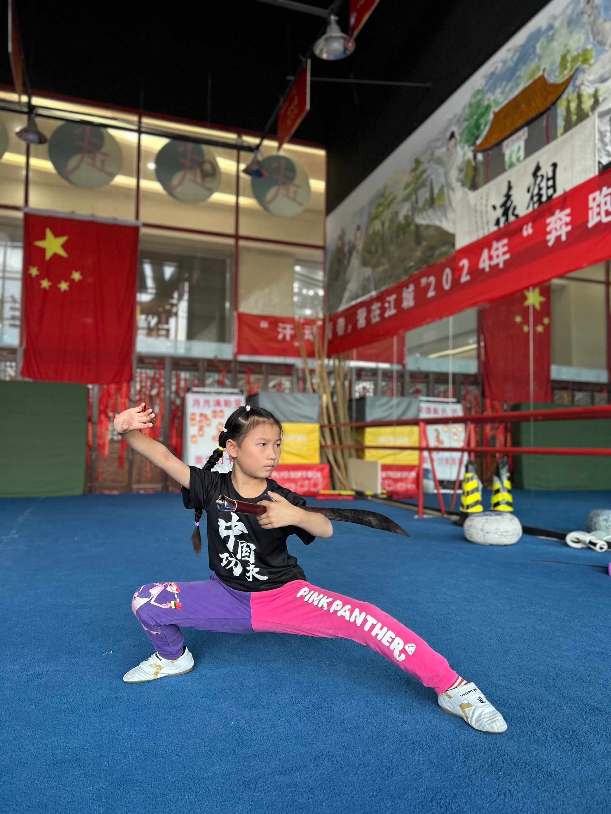 武术小女孩的成长路