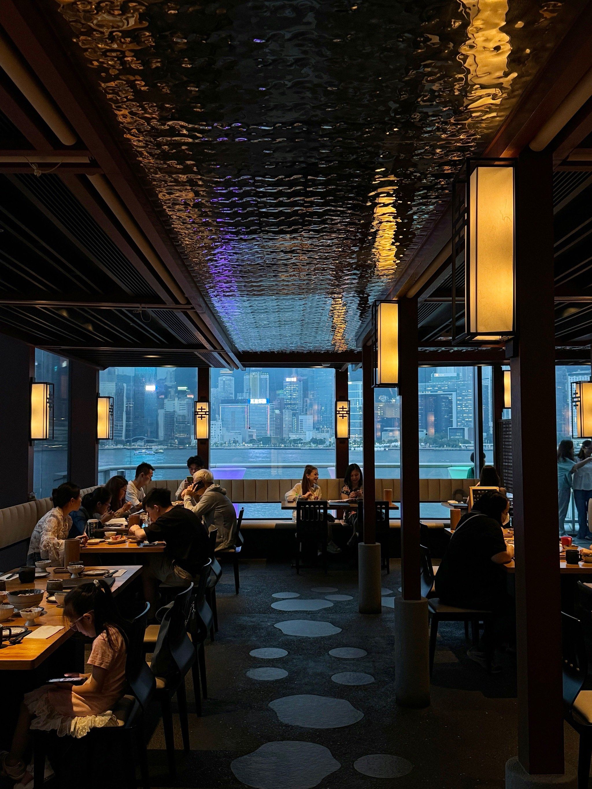 香港海景餐厅!好好吃啊!