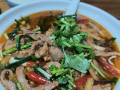 泡椒羊肉丝面-万县面馆(高笋塘店)