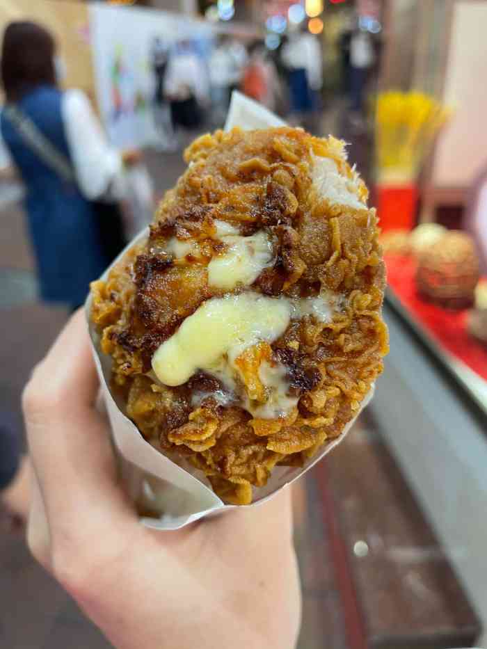 吴美丽芝士鸡腿-"「芝士拉丝鸡腿」蛮一般的,就是把骨头去了.