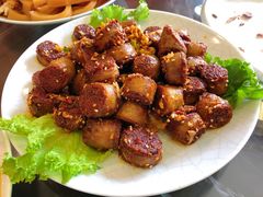 干煸羊肠-清真·益鑫羊肉手抓馆(花园北街店)