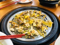 桑拿蒸扇鸡-晶莹品鲜.顺德鱼生.特色桑拿菜