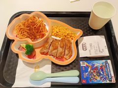 火腿蘑菇意粉鸡扒欢乐套餐-大家乐(广州天河城六楼店)