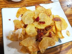 炝炒土豆片-邛崃甜皮鸭川菜馆
