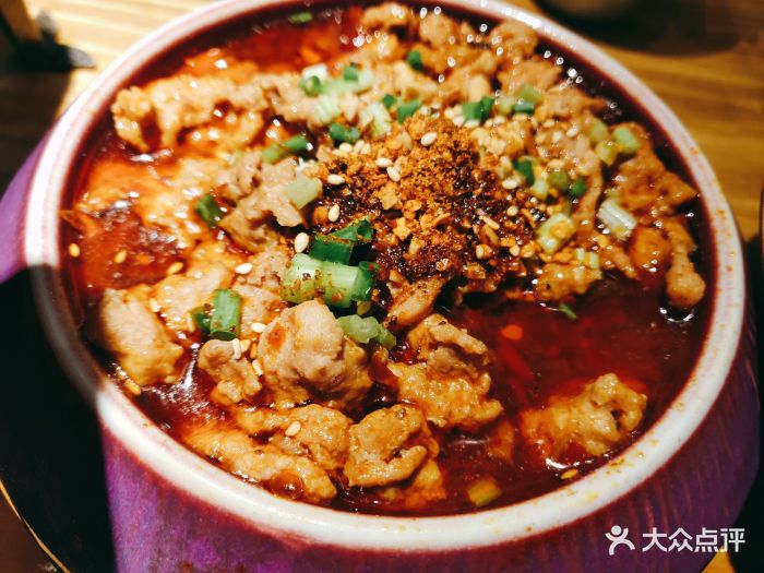 锦尚阁私家烤鱼(合生汇店)宽粉冒牛肉图片