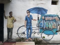 -槟城街头艺术街区