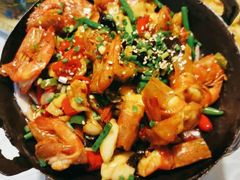 干锅香辣基围虾-深山老屋(张江店)