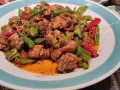 花椒炒鸡-津沽小院(天津之眼店)