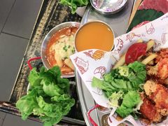 火焰芝士年糕-玄希浪漫厨房·韩料烤肉(湖滨银泰in77店)