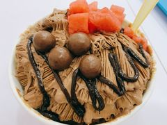 巧克力雪奶-梁子刨冰王&梁小糖(王顶堤店)