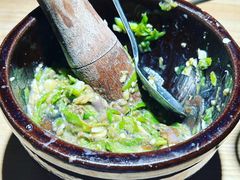 皮蛋青椒擂茄子-费大厨辣椒炒肉(皇庭广场店)