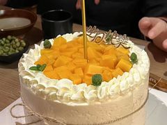 招牌动物奶油芒果千层蛋糕-艾加柒克蛋糕茶歇甜品台(春熙路店)