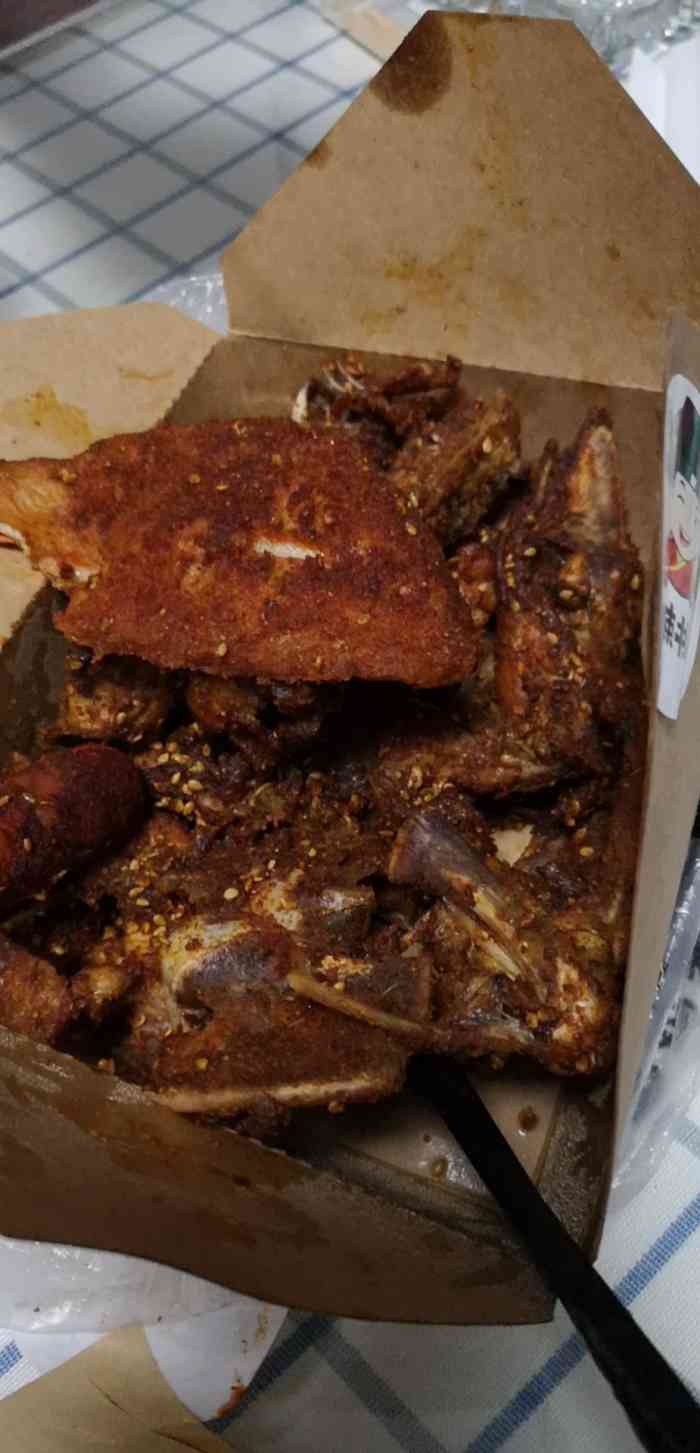 麻辣书生手撕鸡架(保利心语店)-"点外卖的套餐比直接去店里面买还要