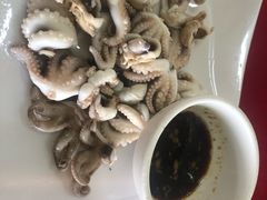 白灼八爪鱼-南沙十九涌渔人码头-南门