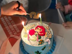 美人鱼手绘蛋糕-CarolCake卡萝家(锦华万达店)