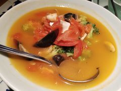 上汤西兰花-绿茶餐厅(布吉万象汇店)