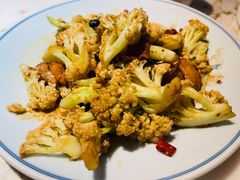 干锅花菜-日丰园海肠水饺·老字号大连海鲜(和平广场店)