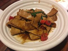 素炒千页豆腐-绿茶餐厅(华联万柳店)