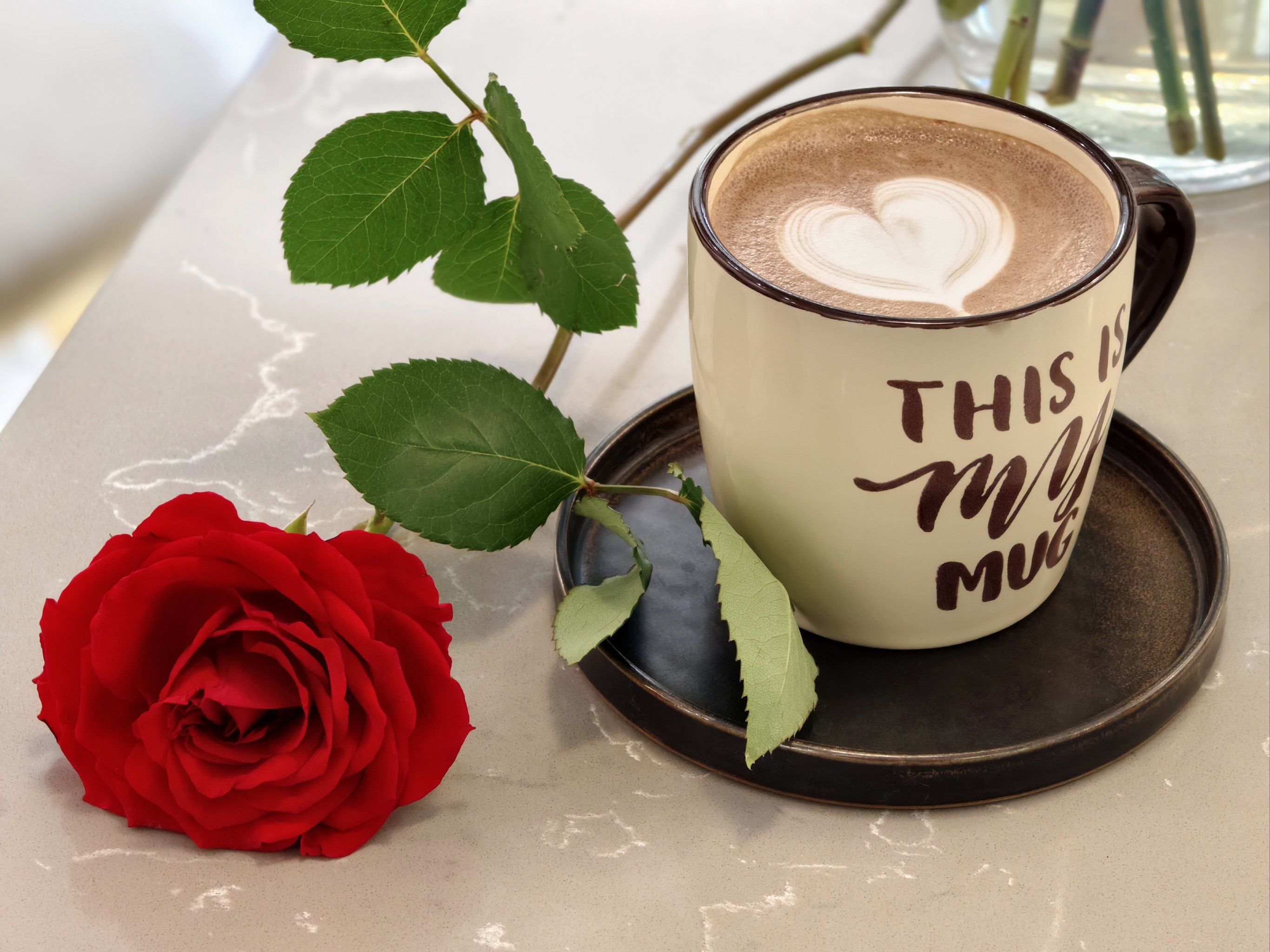 咖啡花语心情配