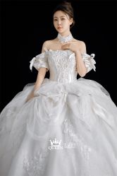 点击看大图 -艾拉·女王婚纱礼服馆