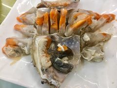 红膏炝蟹-渔中舟海鲜大排档(普陀沈家门店)