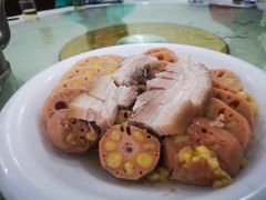 莲藕花肉-辉记虾塘海鲜农庄