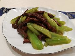 西芹炒牛柳-北京国际饭店·谭府餐厅