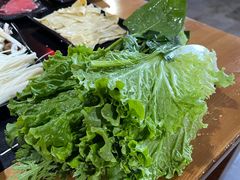 -果松木炭酸菜铜火锅·外婆参鸡汤