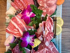 -明洞阿姨·韩式酱蟹烤肉·创意料理(三元桥店)