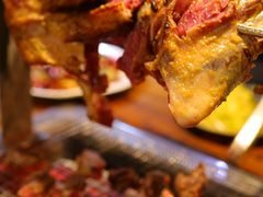 烤羊腿-柿子树炭烤羊腿(金台路店)