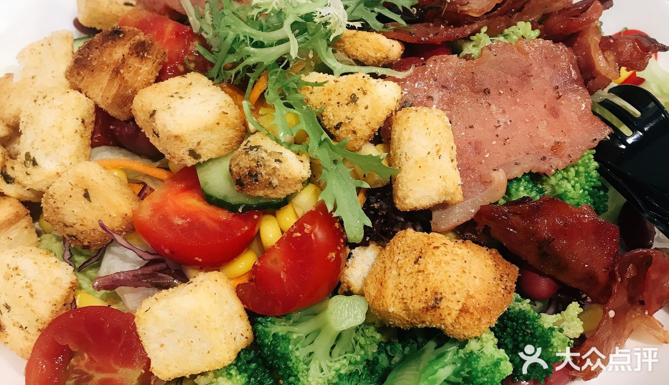 最近吃过最好吃的沙拉