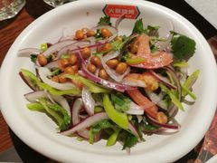 凉拌老虎菜-火联烧烤(学院路创始店)