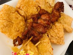 炸肉串-谢怀亮芝麻茶