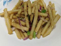 干煸藕丝-饭橘汉江码头·乡野土菜馆(静安路店)