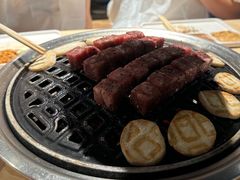 盐烤杏鲍鱼菇-霸腹烤肉(厦门柚子番店)