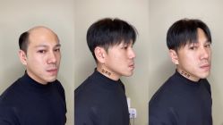 -型男帮男士假发补发·佩戴式发型