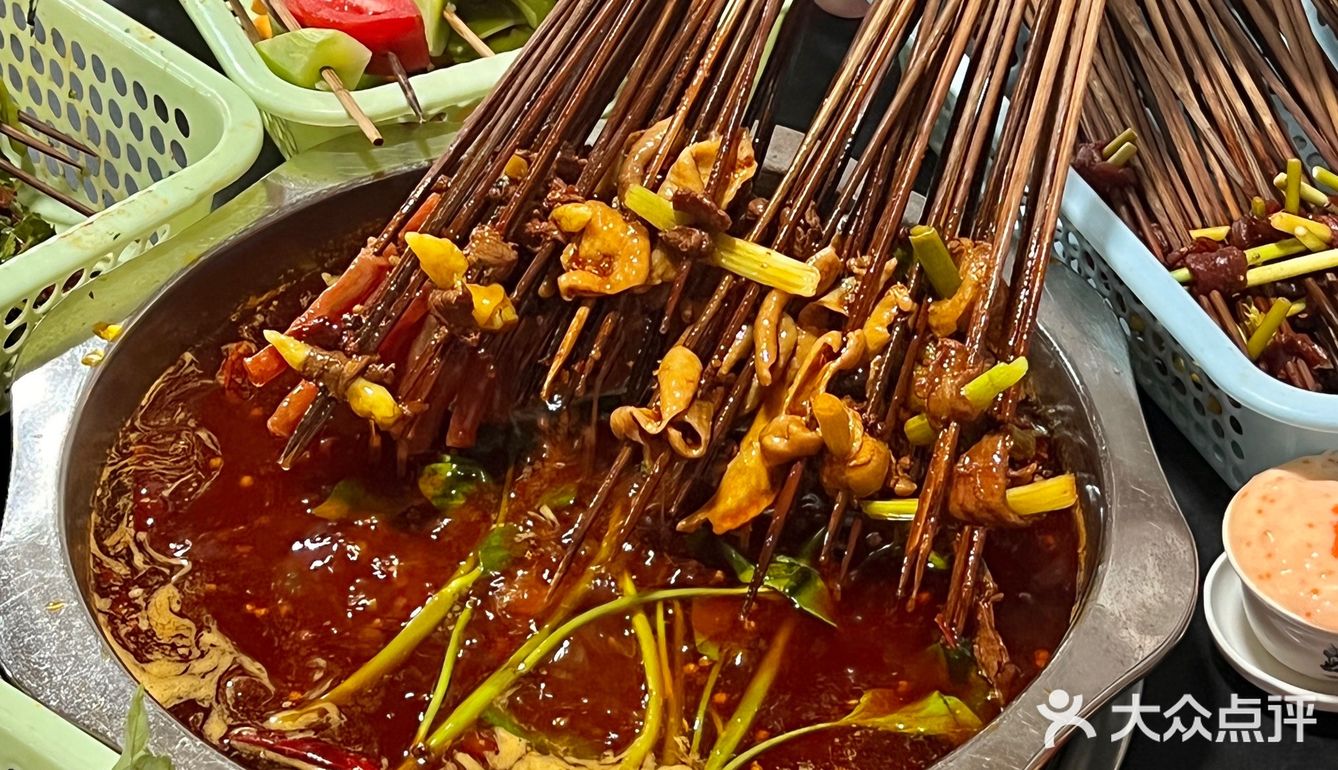 重庆居民常去的社区串串香🔥好吃便宜
