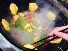 排骨炖豆角锅-炮爷东北铁锅炖(棠安路店)