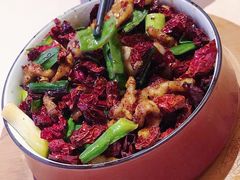 宫爆板筋-山石榴·贵州菜(丰盛里店)