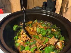 擂辣椒五花肉烧蹄筋-莉莉海堂HAITANG·烤鸭(国贸商城店)