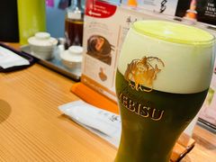 抹茶啤酒-牛カツ京都勝牛(河原町蛸薬師店)